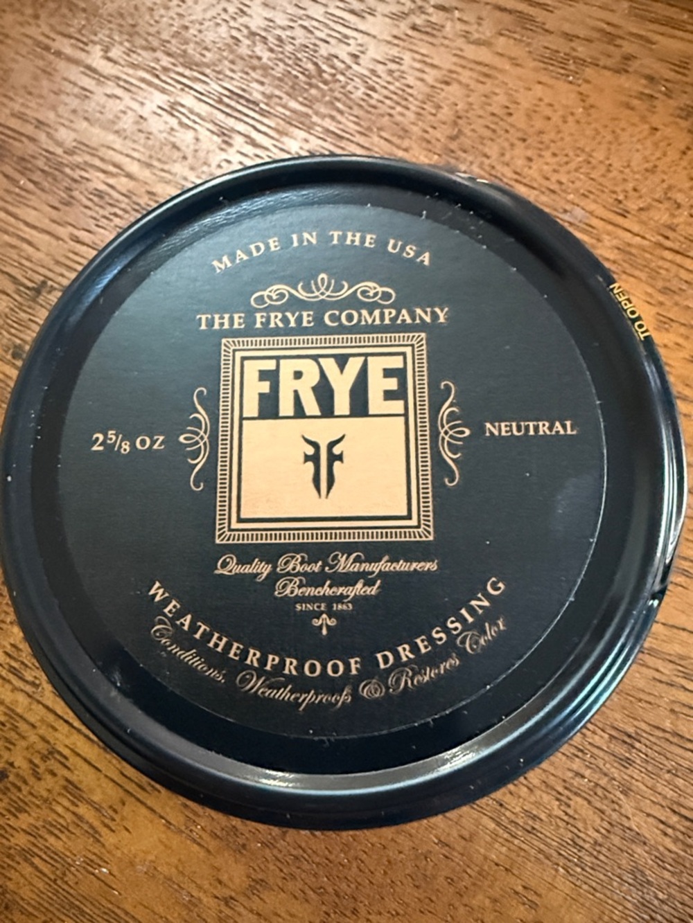 Frye Weatherproof Dressing